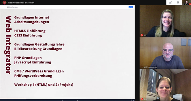 Weiterbildung 2021 trotz Einschränkungen